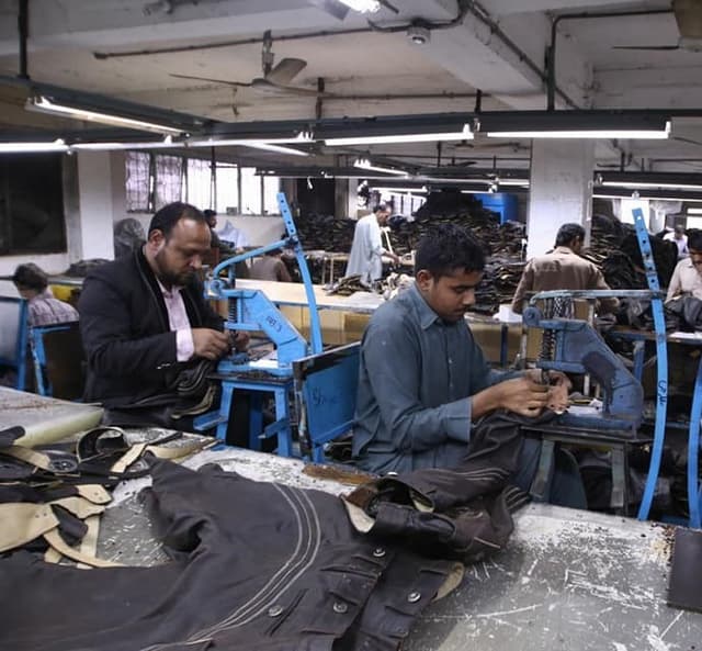 Firm Leather factory internal view