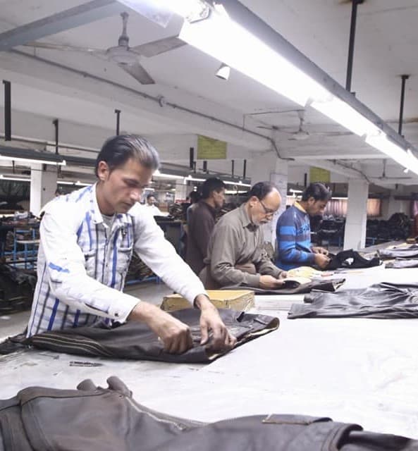 Firm Leather factory internal view